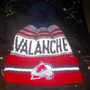 Colorado Avalanche beenie hat ! WARM never worn